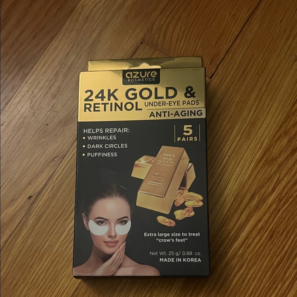 Azure 24K Gold & Retinol Under-Eye Pads
